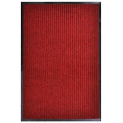 Décoshop26 - Rote Fußmatte 160x220 cm PVC DEC023151 DEC023151