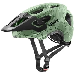 UVEX Fahrradhelm für Kinder react jr. | moss green