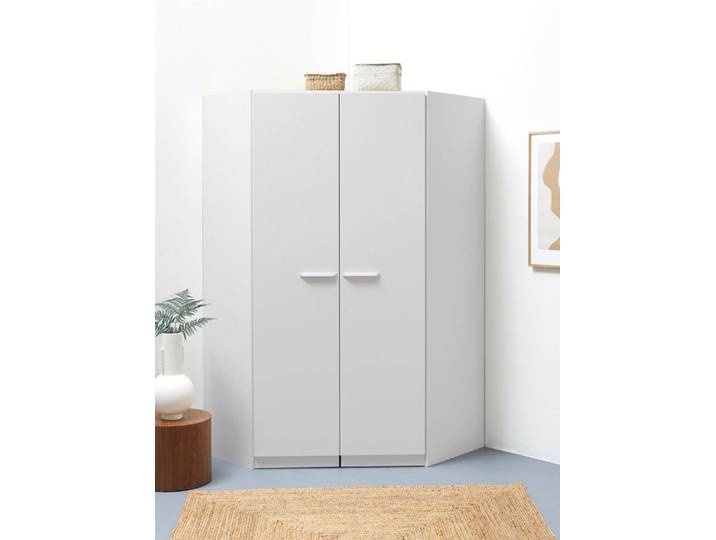 rauch Eckschrank Kleiderschrank Schrank Garderobe Wäscheschrank VANDOR voll ausgestattet, viel Stauraum, MADE IN GERMANY