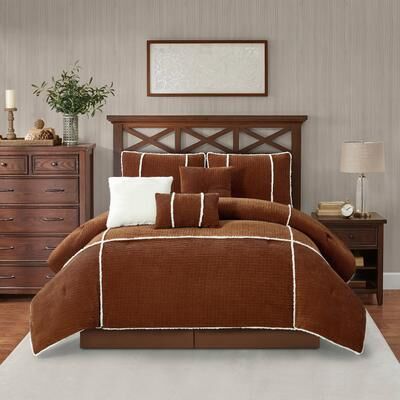 Nanshing Ingrid 7 Piece Cabin, Modern Comforter Set
