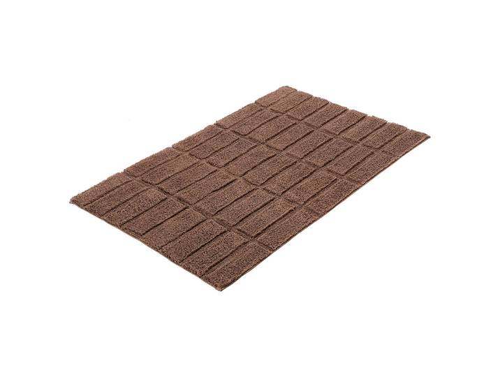 Tapis de bain Tiles 60 x 100cm Marron/Marron