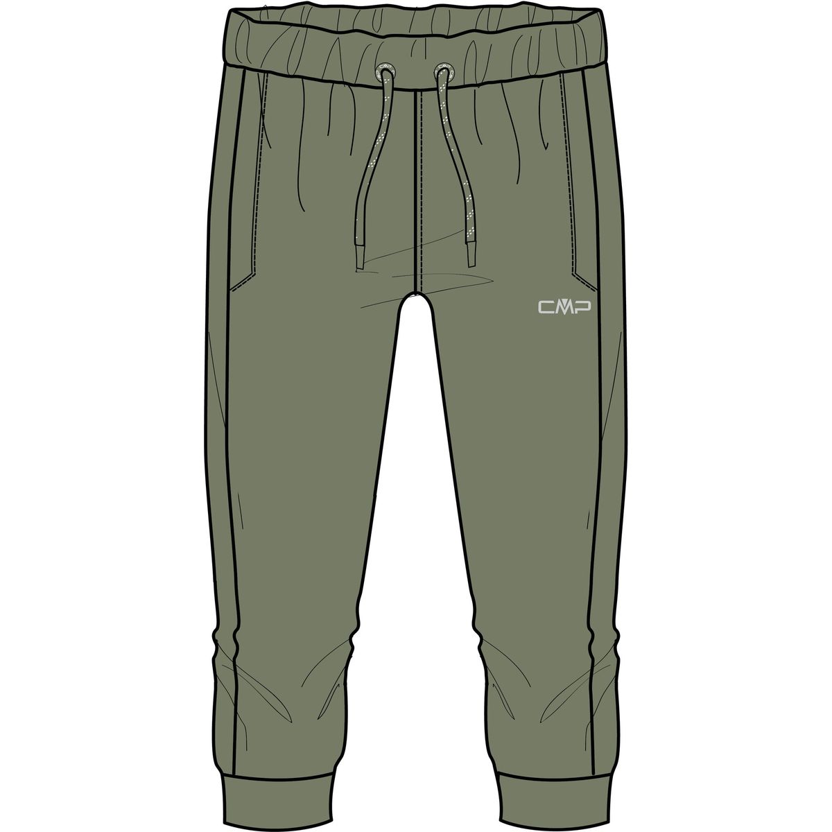 CMP Woman 3/4 Pant avocado (F805) 42 3C48476-F805-42