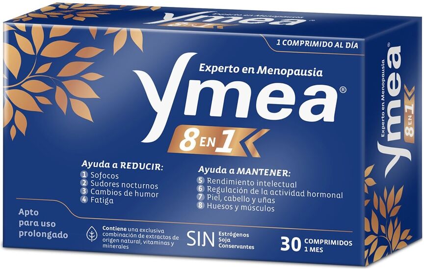 Ymea Cápsulas Menopausia 8 en 1 .