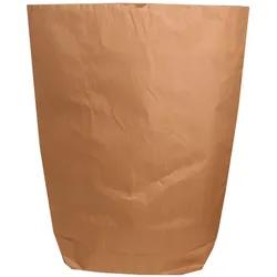 Nette 25 Bio-Papiersäcke 2 lagig braun für 120 Liter 70x95+20cm