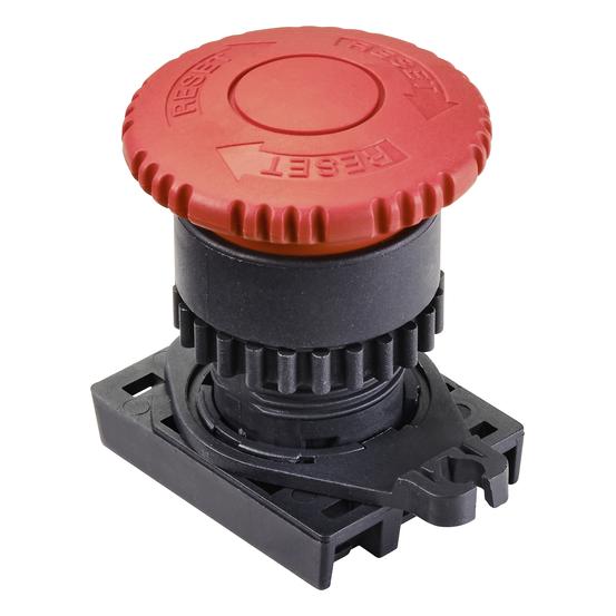 Tru Components S2ER-E3R Not-Halt-Pilzdrucktaster IP52 1 St. (TC-10344024)