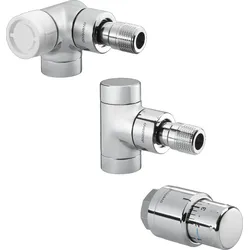 Oventrop Anschluss-Set Eckform „E“ in verchromt
