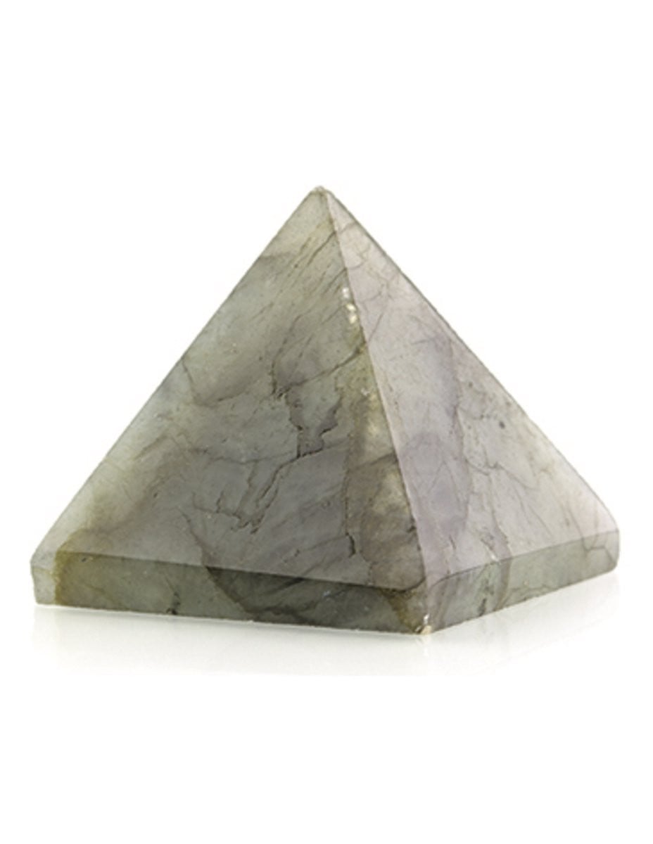 Labradoriet edelsteen piramide 35 mm