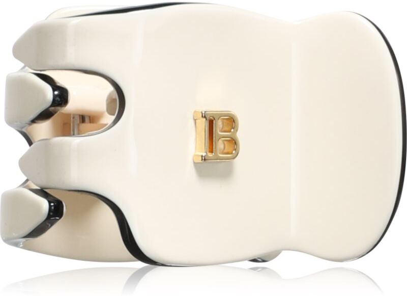 Balmain Hair Couture Small White/Black hair clip 1 pc