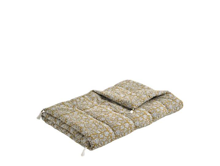 Futon en coton - 180 x 80 cm - safran