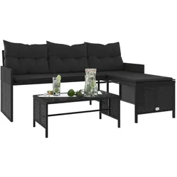 vidaXL, Gartenlounge, Lukenmoor (Glas)