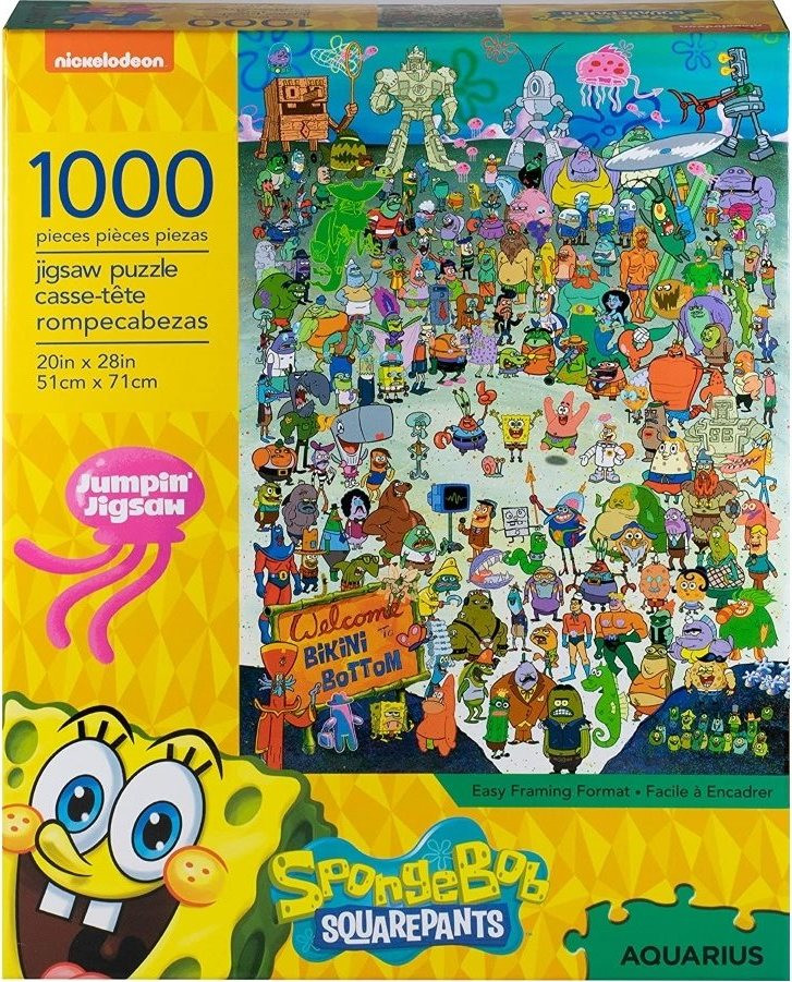Aquarius SpongeBob Puzzel 1000 stukjes NMR65361
