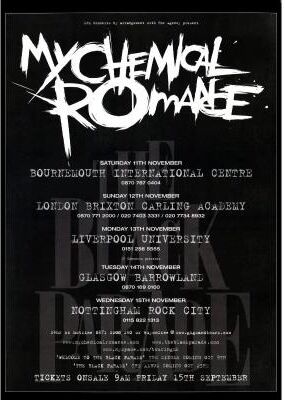 Uplift Treasures My Chemical Romance Canvas Poster Wall Art 7 11.81 15.75in Unframed