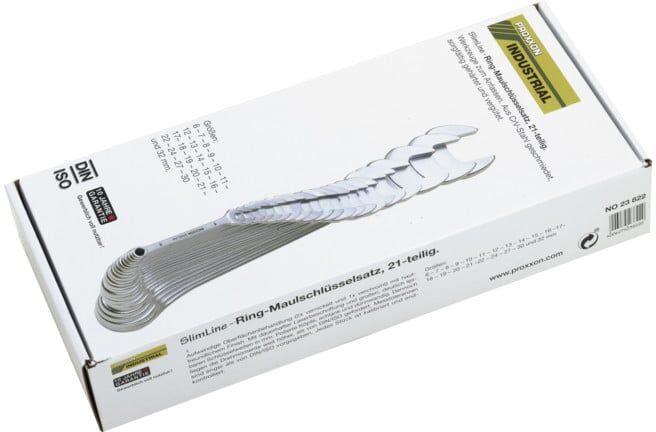 Proxxon Jeu de clés mixtes, 21 pièces, 6 - 32 mm (23822)