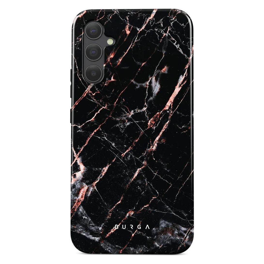 Burga Tough Case Samsung Galaxy A35 5G - Rose Gold Marble (Samsung Galaxy A35) (SA35_TH_MB_30)