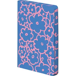Graphic Flower Power Gepunktetes Notizbuch S 176 Seiten 120 g/m2
