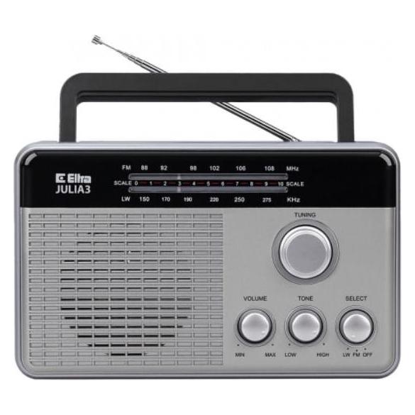 Elta Radio Julia 3 silver (FM) (5907727027912)