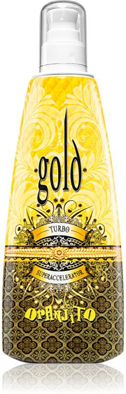 Oranjito Max. Effect Gold Turbo lait bronzant solarium  pour accélérer le bronzage 250 ml