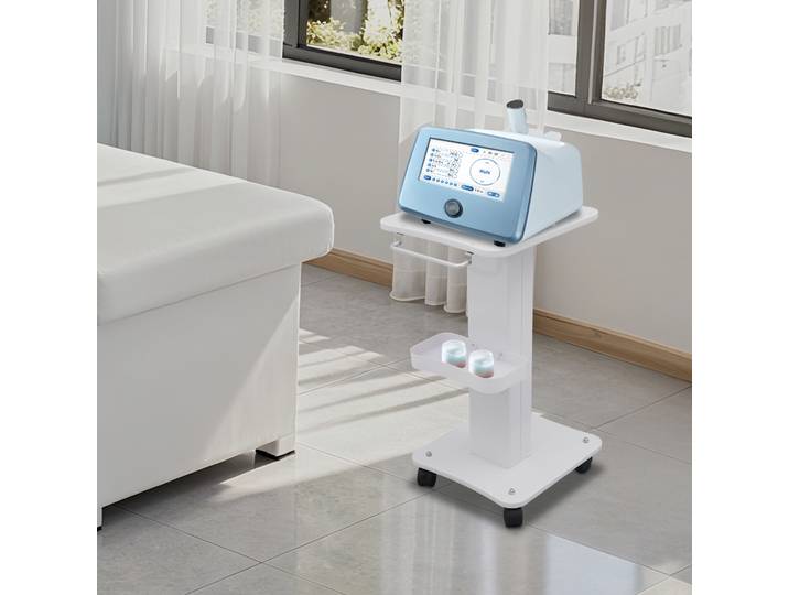 Chariot de beauté 360 ° Chariot de beauté multifonctionnel avec plateau, capacité de charge de 40 kg, pour salon de beauté, spa, chariot roulant