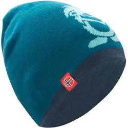 Trollkids Kinder Troll Beanie - 48-52 cm - dark marine/mystic blue/arctic blue
