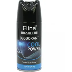 Elina for men Sport Cool sensitive Care 150 ml Deospray frischer, maskuliner Duft