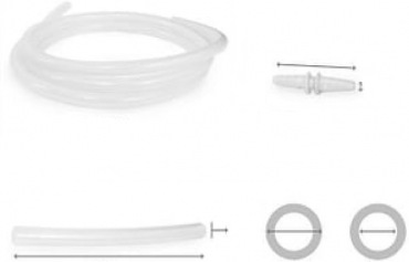 SAFETY SpA Set Tubo Aspiratore Ricambio, Safety, Ricambi per Aspiratore Chirurgico, 3 Pezzi, Tubo Aspirazione, Chirurgia