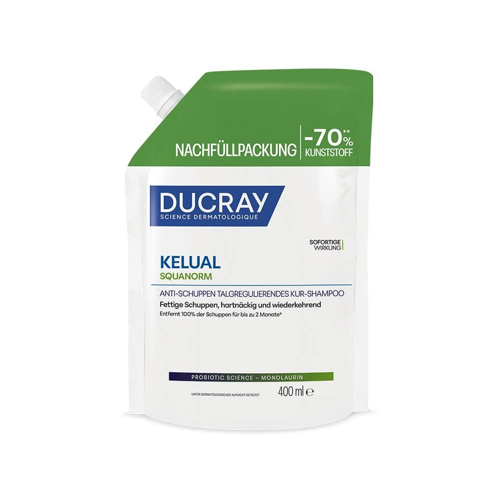 Ducray Kelual Squanorm Anti-Schuppen Shamp.fet.Ref 400 ml Shampoo