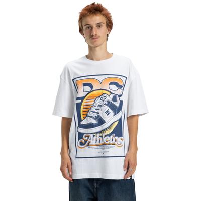 T-Shirt DC SHOES "Manteca Tribute", Herren, Gr. L, weiß, Obermaterial: 75% Baumwolle, 25% Baumwolle., Shirts T-Shirt