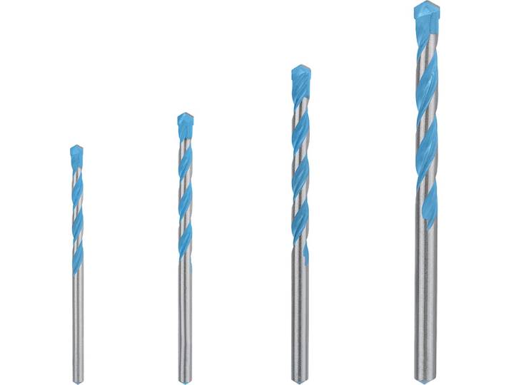 Bosch 4-delige universeelborenset: 4 mm\, 5 mm\, 6 mm\, 8 mm