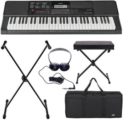 Casio CT-X700 Deluxe Bundle Schwarz