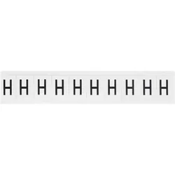 Brady, Etiketten, Identical numbers and letters