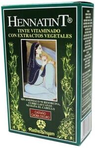 Radhe Shyam Hennatint Castanho Mogno Escuro 120 ml