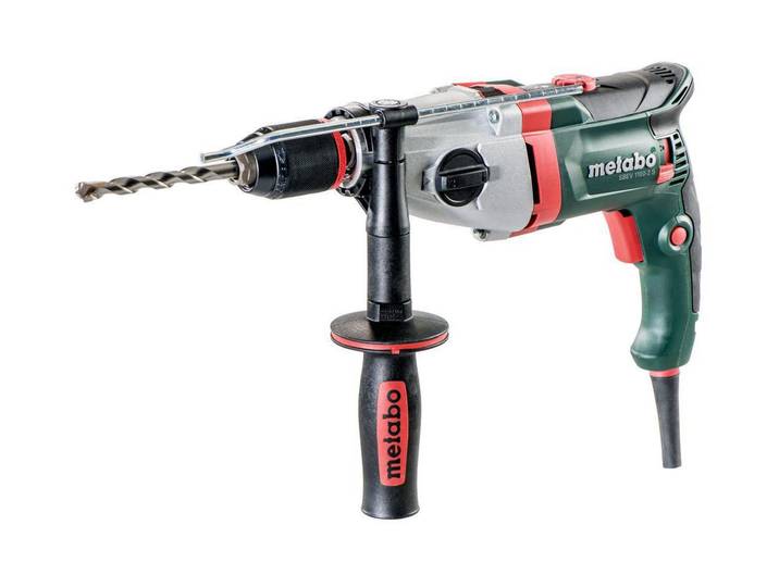 Schlagbohrmaschine METABO SBEV 1100-2 S , grün, H:275mm, Bohrmaschinen, Schlagbohrmaschine