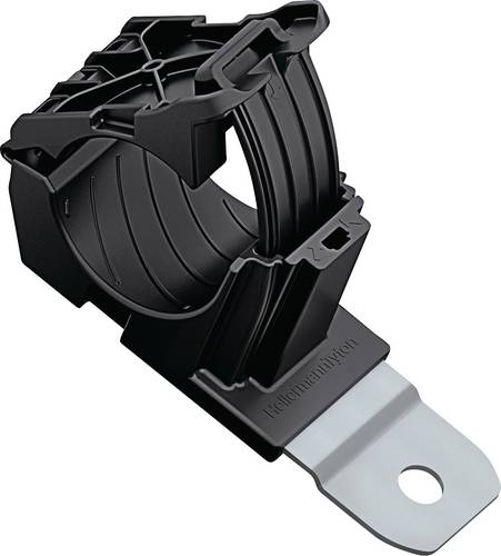 HellermannTyton RCC180LM12-PA66HIRHSUV/ST Befestigungselement schraubbar 151-01482 Bündel-Ø-Bereich 19.40 bis 36mm schlagzäh
