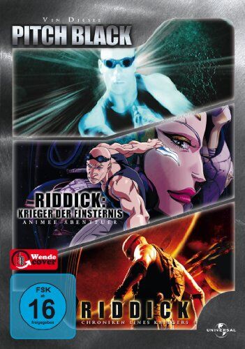 David Twohy - Pitch Black / Riddick - Krieger der Finsternis / Riddick - Chroniken eines Kriegers (3 DVDs) - Preis vom 13.10.2026 11:25:28 h