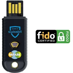 Swissbit iShield Key 1.1 FIDO2 MIF USB-A, Notebook Security