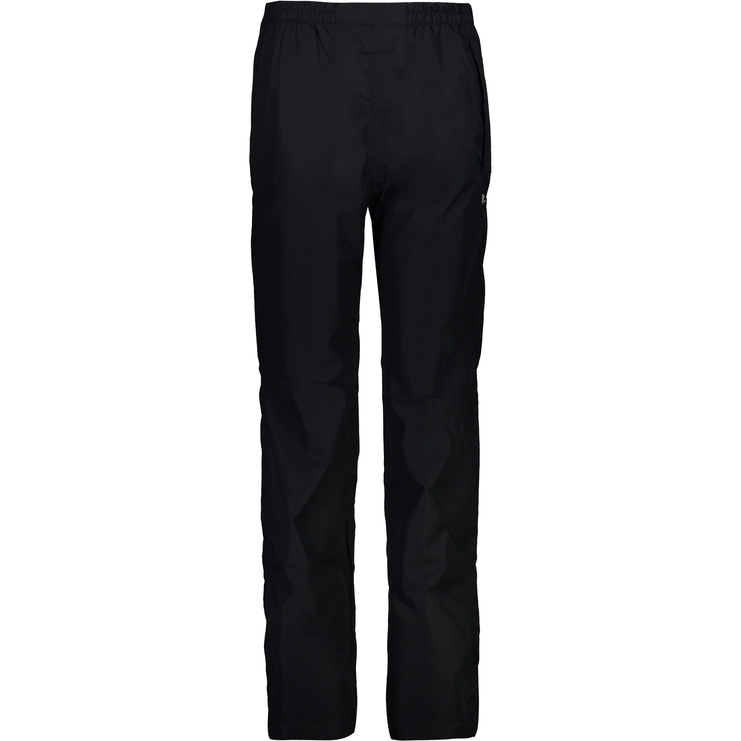 CMP Regenhose Damen Hardshellhose & Regenhose schwarz Größe XS Camping Klein verpackbar Wasserabweisend