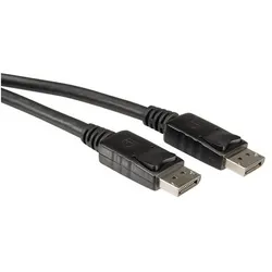 Roline DisplayPort — DisplayPort (10 m), Videokabel, Schwarz
