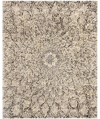 SAFAVIEH Handmade Allure Lila Modern Floral Wool Rug