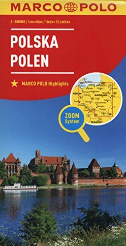 Collectif - MARCO POLO Länderkarte Polen 1:800 000 (MARCO POLO Länderkarten) - Preis vom 02.10.2026 23:42:20 h