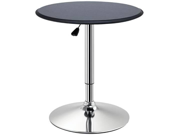 Table de Bar Table Bistro Mange-debout Chic Style Contemporain Table Ronde Hauteur réglable 67-93 cm Ø 63 cm