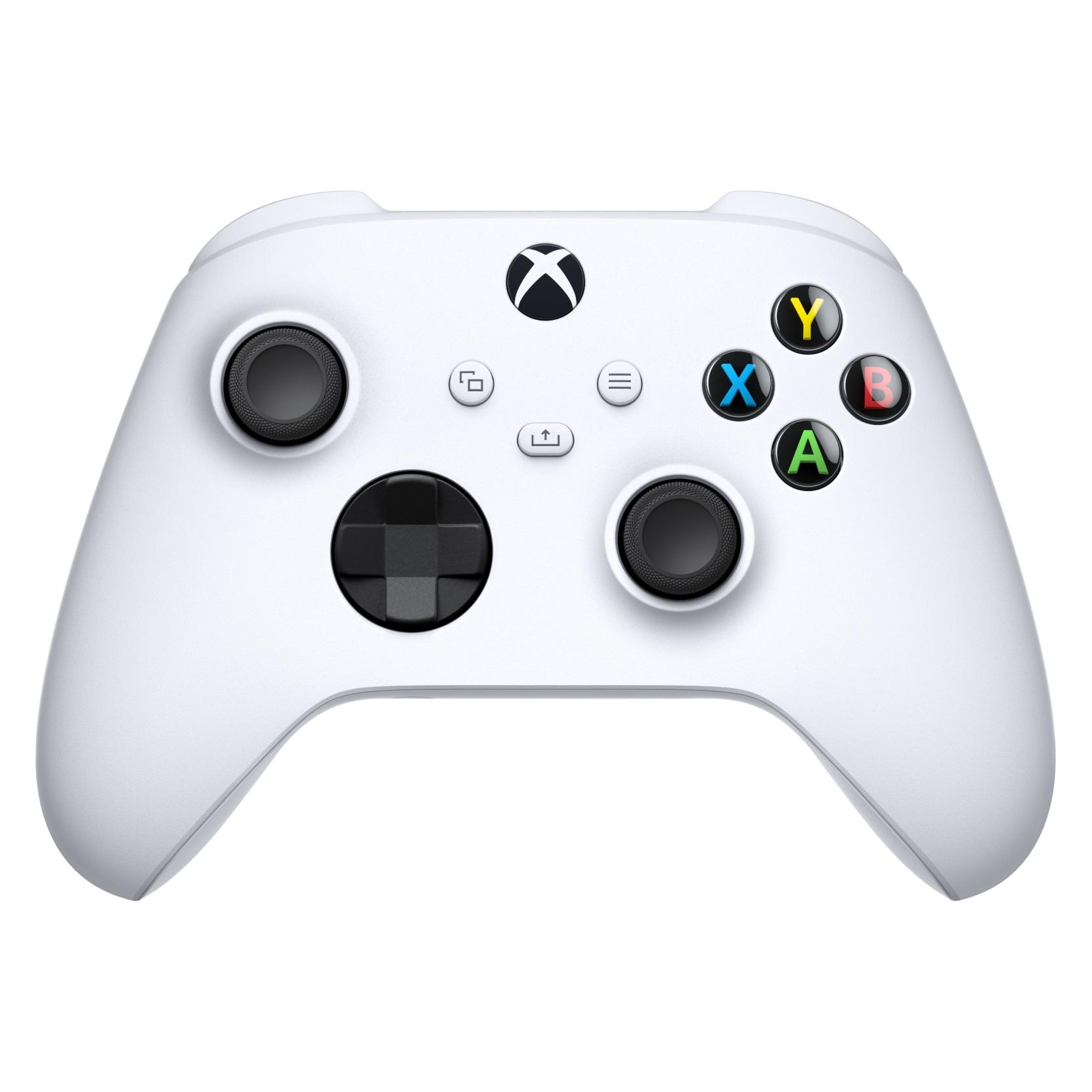 Microsoft Xbox Wireless Controller - Robot White (PC, Xbox One S, Xbox One X, Xbox Series S, Xbox Series X) (QAS-00009)