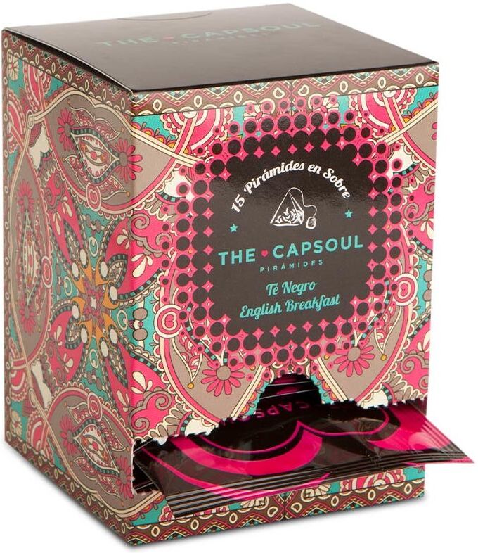 The Capsoul Enveloped Pyramids Black Tea English breakfast 15 units