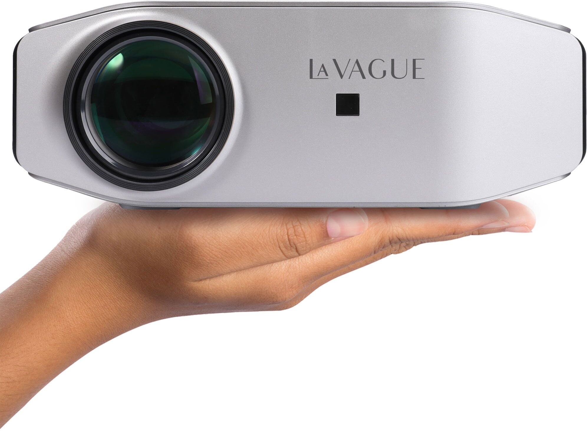 LA VAGUE LED-Beamer "LED-Projektor Full HD LV-HD500", silber, Beamer