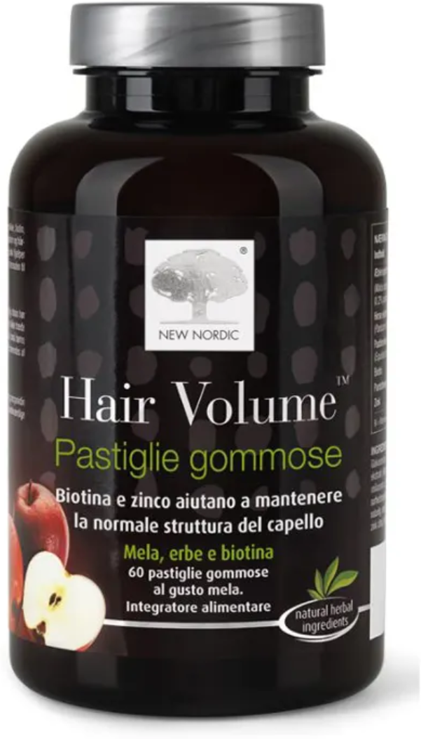 NEW NORDIC Srl New Nordic Hair Volume Gummies, 60 Pastiglie