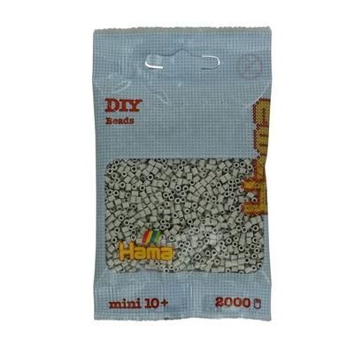 Hama 501-109 - DIY Bügelperlen Mini 10+, ca. 2000 Stück, Kieselgrau