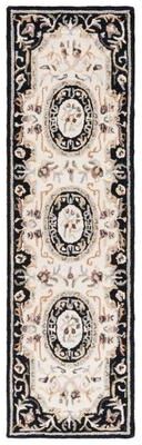 SAFAVIEH Handmade Savonnerie Alfa Traditional Wool Rug