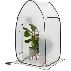 Tchibo - Hohes Pop-Up-Pflanzenschutzzelt - 100x100x180cm - dunkelgrün -