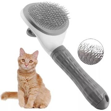 Multicon Wholesale Hub Pet Hair Remover Brush Self Cleaning Deshedding Comb For Dogs & Cats Grooming Tool For Shedding Control Pet Hair Remover Brush Self Cleaning Deshedding Comb For Dogs & Cats Grooming Tool For Shedding Control