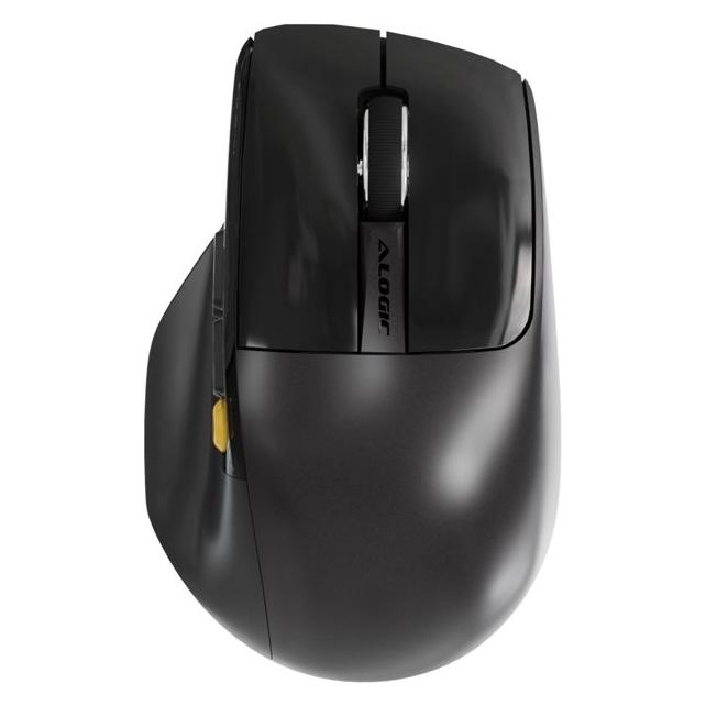 Alogic Crux Wireless Productivity Mouse Space Black (Kabelgebunden, Kabellos) (CSMBT9K-SBK)