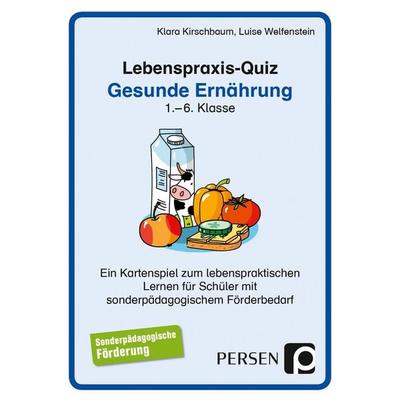 Lebenspraxis-Quartett: Gesunde Ernährung, Game von Klara Kirschbaum,Luise Welfenstein, Persen Verlag in der AAP Lehrerwelt GmbH, 978-3-403-20359-9